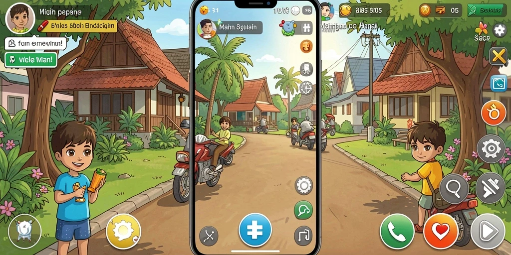 Pengalaman bermain yang menarik dengan grafis menakjubkan.