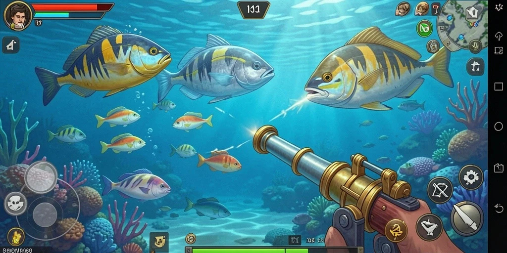 Tangkapan layar menggambarkan pengalaman multiplayer yang menyenangkan.