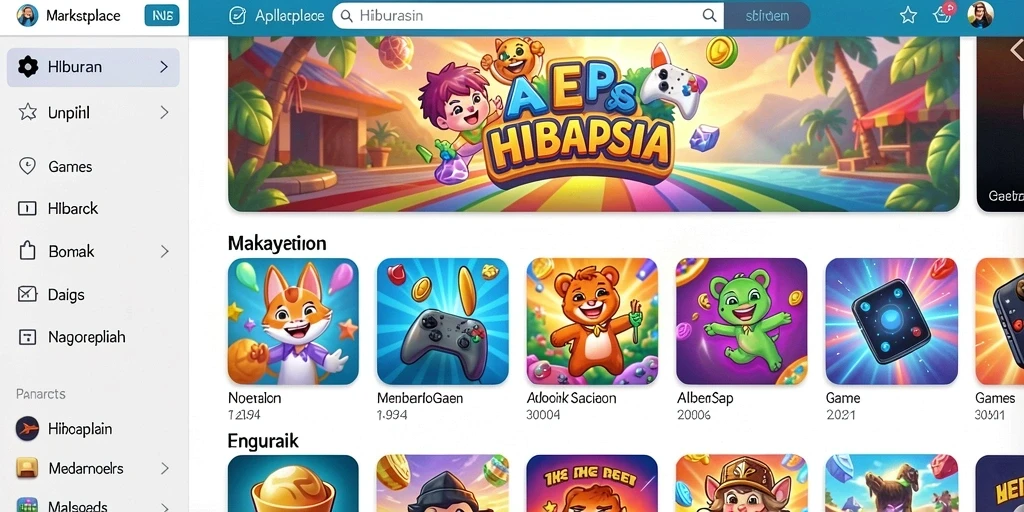 Screenshot dari komunitas pemain yang aktif.