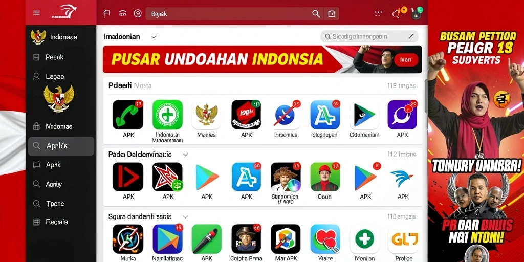 Pertarungan epik melawan monster yang mengerikan.