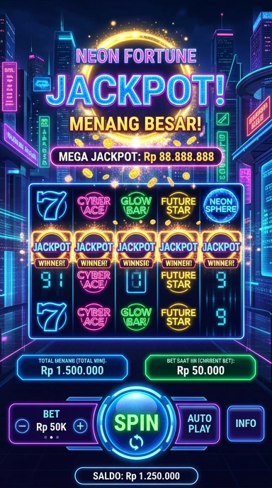 waslot — layar beranda